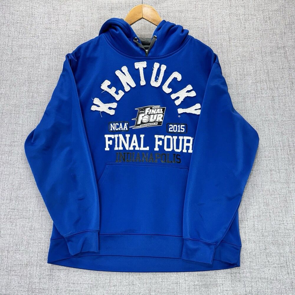 Kentucky Wildcats Hoodie Men's Size Large 2015 Final Four